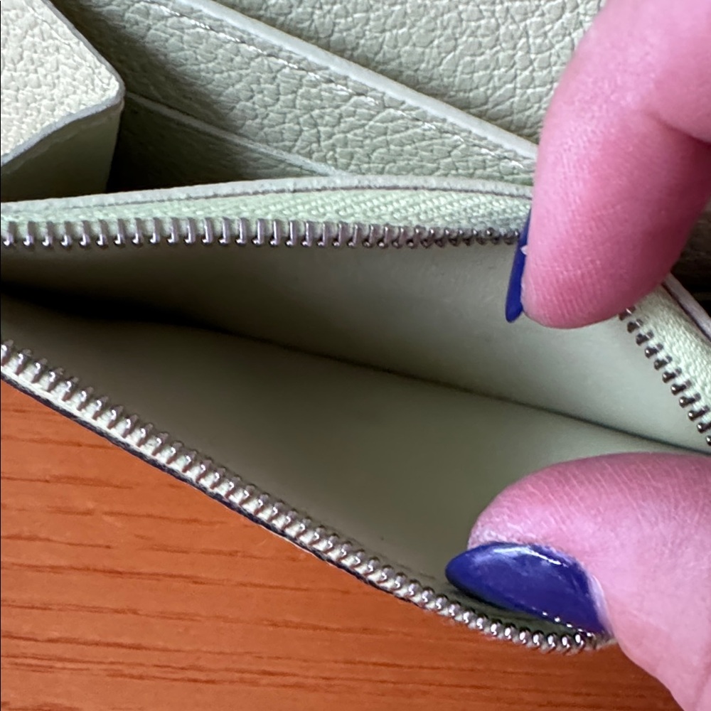 Louis Vuitton Rosalie Coin Card Holder, Pistachio Green Empreinte Leather - Picture 8 of 10
